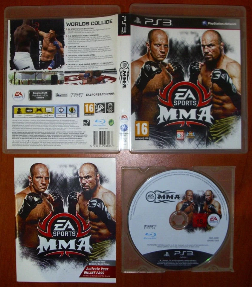 MMA Mixed Martial Arts EA Sports - Juego PlayStation 3 PS3 Sony Ingles Am