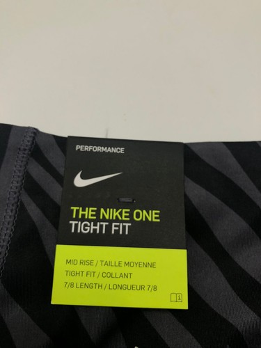 Women's Icon Clash 7/8 Printed Purple Leggings Nike One Tight Fit Size XS - Picture 11 of 12