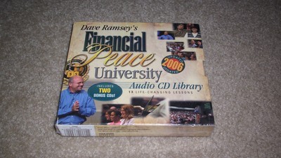 DAVE RAMSEY Financial Peace University Audio CD Beat Debt Build Wealth NEW