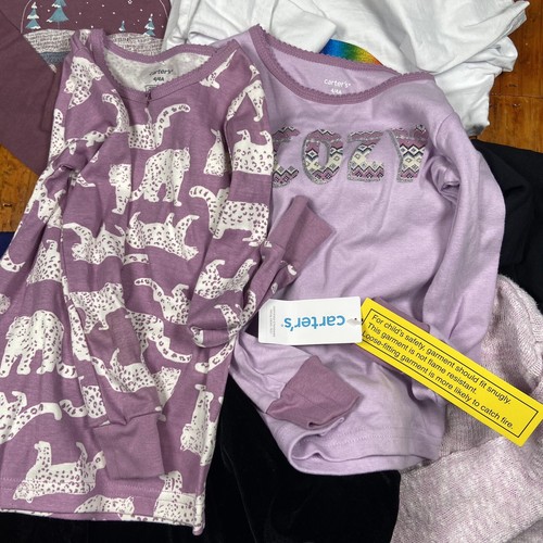 Osh Kosh Carters Tops Pants Sweaters Girls Size 4T Lot of 9 Fall Winter School - Picture 3 of 4