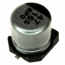 10pc SMT Aluminium Electrolytic Capacitors 10uF, 35V, Case B. Trusted UK Seller