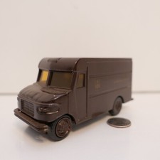 VINTAGE TOY 1977 UPS UNITED PARCEL SERVICE 5 1/2" LONG PLASTIC FRICTION TRUCK
