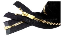 36 Inch Metal Zipper YKK 5 Excella Separating Medium Weight Color Black