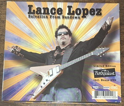 LANCE LOPEZ - SALVATION FROM SUNDOWN limited Edition CD+DVD-DigiPak