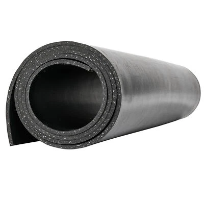 SARIAN Gummistreifen Gummimatte mit Gewebeeinlage 3-5mm NR/SBR Schutzmatte Antirutssch