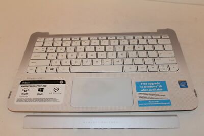 Genuine HP Stream 11.6'' Palmrest Touchpad Keyboard Speakers (11-d011wm)