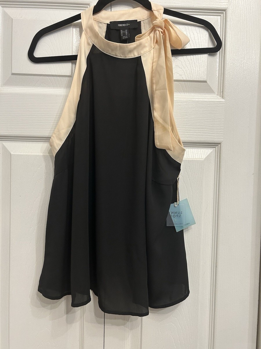 Forever 21 Sunny Spot Collection Sleeveless Top Size OX