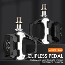 WEST BIKING Road Bike Clipless Bicycle Self-locking Pedals with SPD-SL Cleats