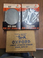 Brand New Still In Box Antique Auto Speakers For Cars In The 50s