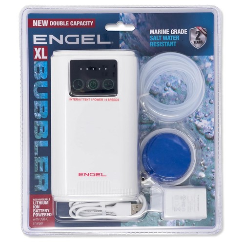 ENGEL XL Ultra Quiet Lithium-Ion USB Rechargeable Live Bait Aerator Pump - Picture 4 of 4