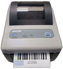USED SATO CG412DT-LAN BARCODE PRINTER, USB & ...
