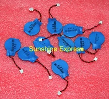 (10) CMOS Battery CR2032/USTC/IM3 w/ 2-pin Connector for Latitude D610 D620 D630