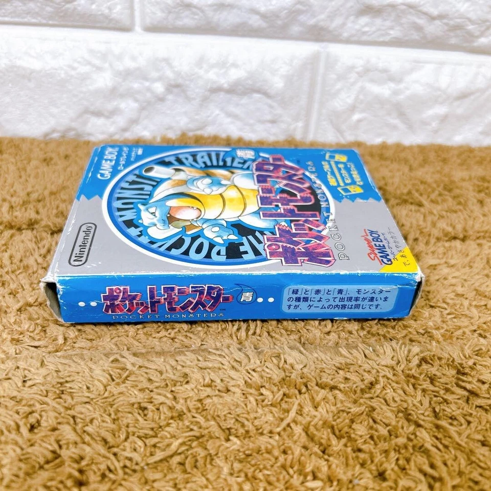 Pokemon Blue Japanese Blastoise 009 Nintendo Gameboy NTSC-j version From Japan - Image 4 of 4