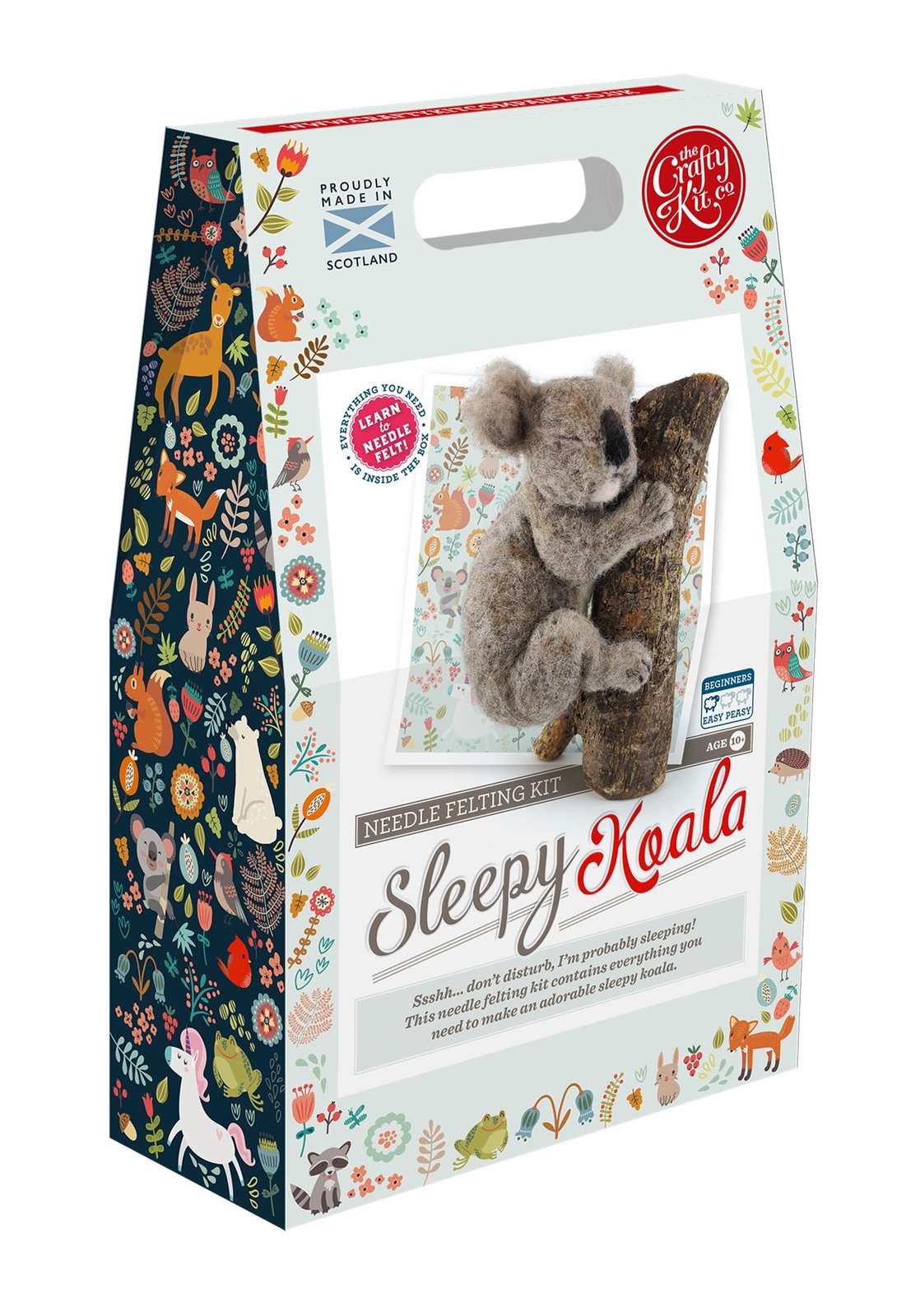 Craft Kit Company Sleepy Koala Needle Felting Kit