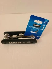 Hart 6 Piece Folding Nut Driver MM 5mm 6mm 8mm 9mm 10mm 12mm HHSDFND501  