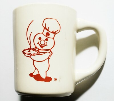 Vintage 70s Pillsbury Doughboy Hot Pie Red Design 4