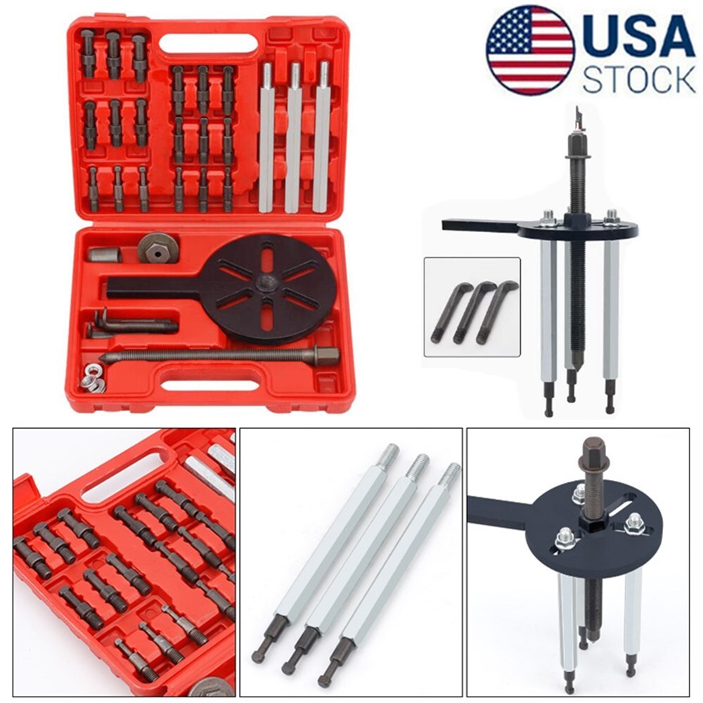 Bearing Disassembly Tools 21-in-1 Blind Bearing Puller Set With 3 Jaw Design - Inner Hole Bearing Removal Tool Kit Blind Hole Bearing Remover - Foto 11
