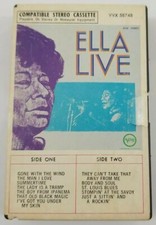 Ella Fitzgerald Ella Live Cassette Tape Verve