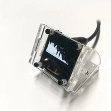 0.96" OLED Voice-Controlled Music Spectrum Display Module Rhythm Light VU Meter