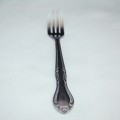 Adcraft Edelstahl Scrolls/Floral Spitze Solide Abendessen Gabel