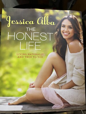 Jessica Alba The Honest Life Book Signed Autograph