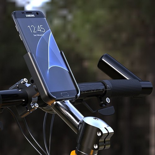 360 Degree Universal Metal Bike Motorcycle Mirror Handlebar Smart Phone Holder - 第 6/28 張圖片