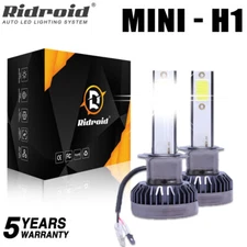 2X MINI H1 LED Headlight Bulbs Conversion Kit 26000LM 6500K High/Low Beam Lamp