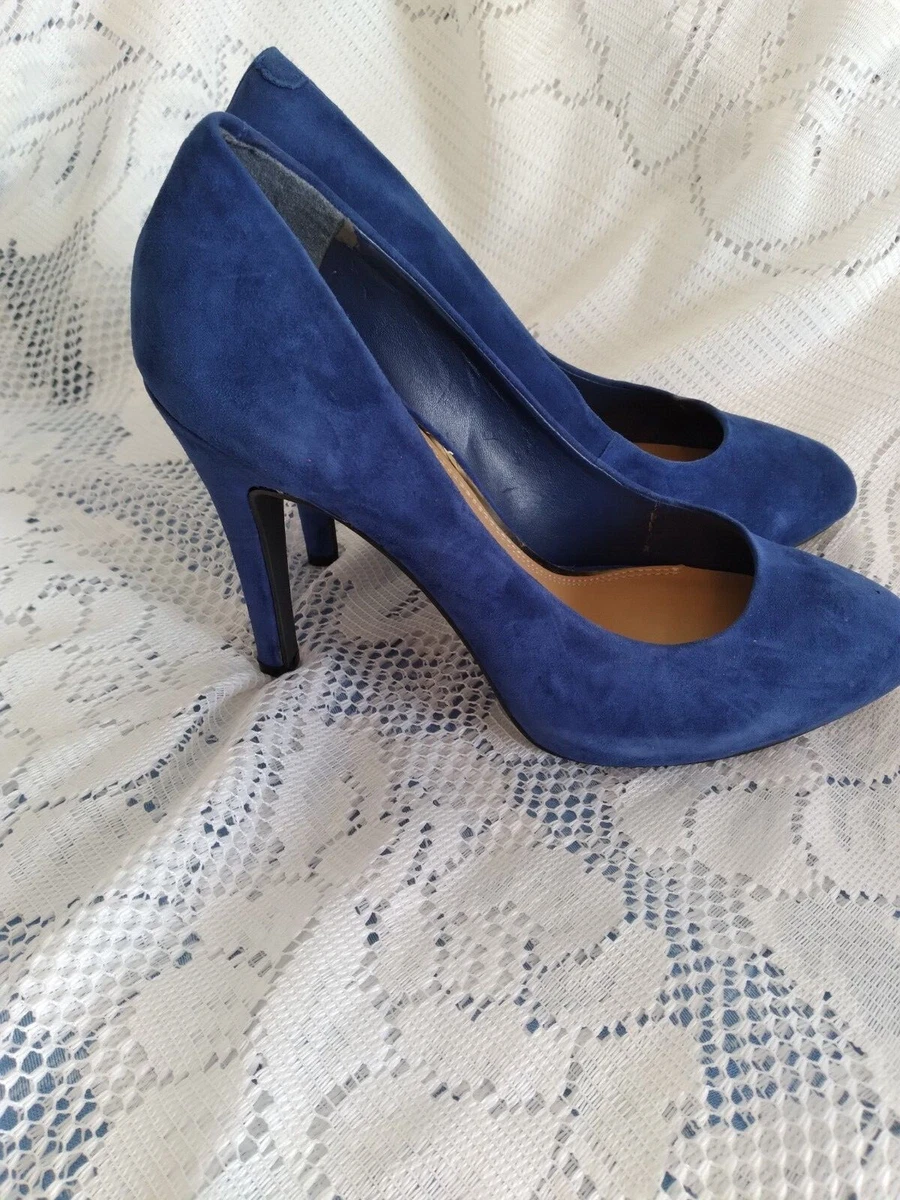 Jessica simpson deals blue suede heels