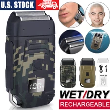 2024 USB Electric Shaver Trimmer Razor Recharge Hair Beard Shaving Machine New