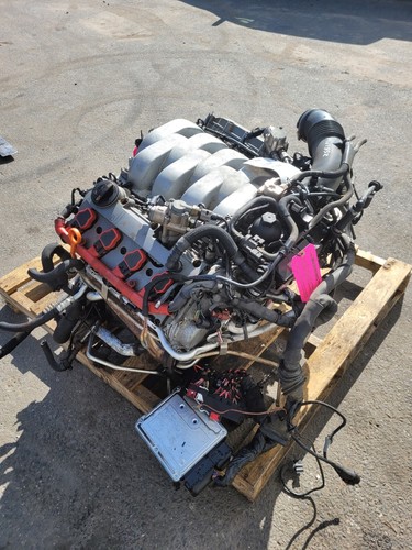 2008 2009 Audi S5 4.2L V8 Engine / Motor Code ID CAUA 178k (TESTED RUNS GREAT) - Picture 6 of 20