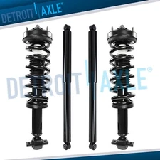 4WD Front Strut w/Coil Springs Assembly Rear Shock Absorbers for 2014 Ford F-150
