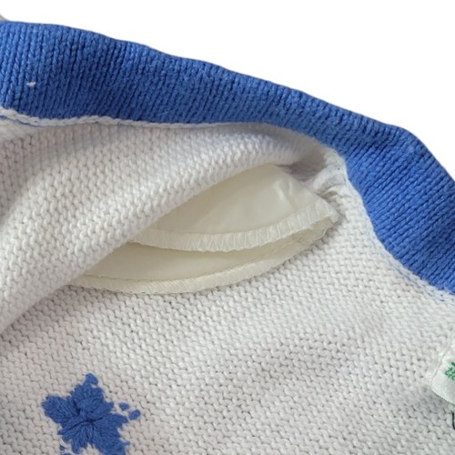 Quaker Factory Sailboat Nautical Star Cardigan Women Size M A56207 - Picture 6 of 11