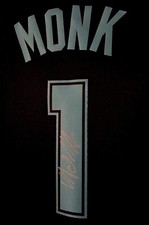 Signed Malik Monk Charlotte Hornets Buzz City Swingman Nike Jersey Rookie Year