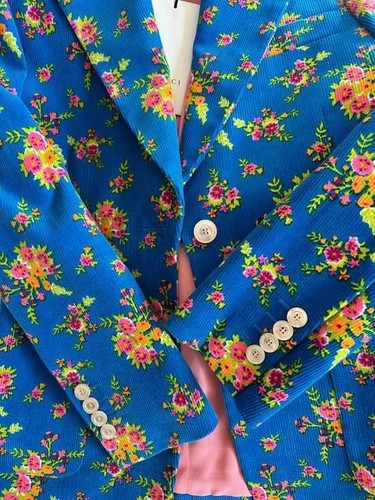 Giacca blazer Gucci floreale IT38 UK6 nuova originale - Foto 6 di 11