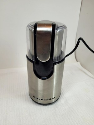 KitchenAid BCG111OB Blade COFFEE BEAN GRINDER One-Touch Control STAINLESS STEEL