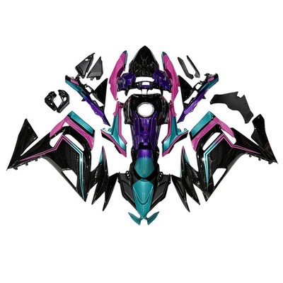 Pink Black Purple Chameleon Fairings for Ninja 650 2020 2026 Kawasaki Bodywork