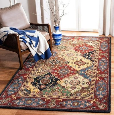 Traditional Oriental Tufted Area Rug