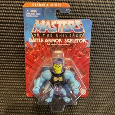 Master of the Universe Eternia Minis Battle Armor Skeletor 2    Mini New Retired