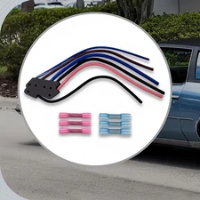 Power Window Switch Pigtail 6Way Connector Plug Wire For 1980's GM Single Switch