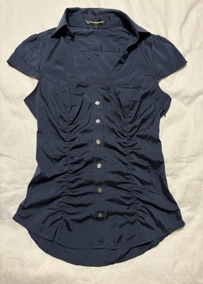 Deadstock Vintage 2001 Express Design Studio Y2K Parachute Top XS