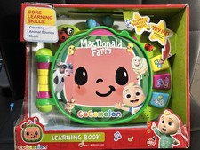Cocomelon MacDonald Farm Electronic Musical Learning Book Counting Animal Sounds