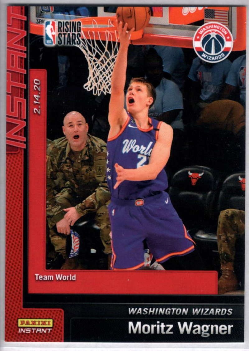 Moritz Wagner 2019-20 Panini Instant Rising Stars #22 /358 Wizards