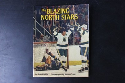 The Blazing North Stars Hockey Publication Stan Fischler Prentice-Hall NHL