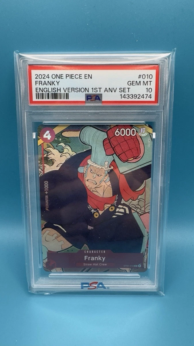 Franky ST01-010 One Piece Promotion Cards for sale | eBay