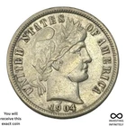 1904 Barber Dime X-1657