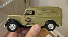 Case 1936 Ford Panel Van Die-Cast Metal Vehicle by Ertl Collectibles 