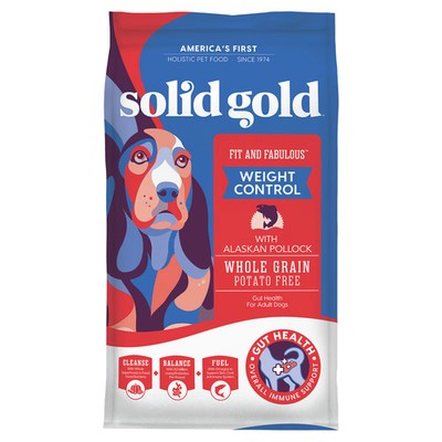 2 X Solid Gold, Fit and Fabulous�, For Adult Dogs, With Alaskan Pollock, 4 lbs (