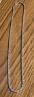 New TENNIS NECKLACE 18” Sterling Silver 21.6gr CZ Beautiful Sparkle W Box AG 925 — photo 5