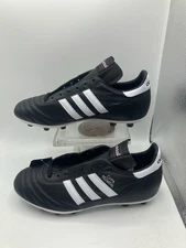 Adidas Copa Mundial Leather Black White Soccer Cleats 015110 Size 8.5