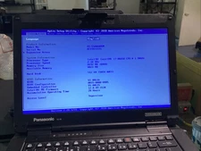 Panasonic FZ-55 Toughbook | i7-8665U@1.90GHz | 8GB DDR4 | 512GB SSD | No OS/Adap